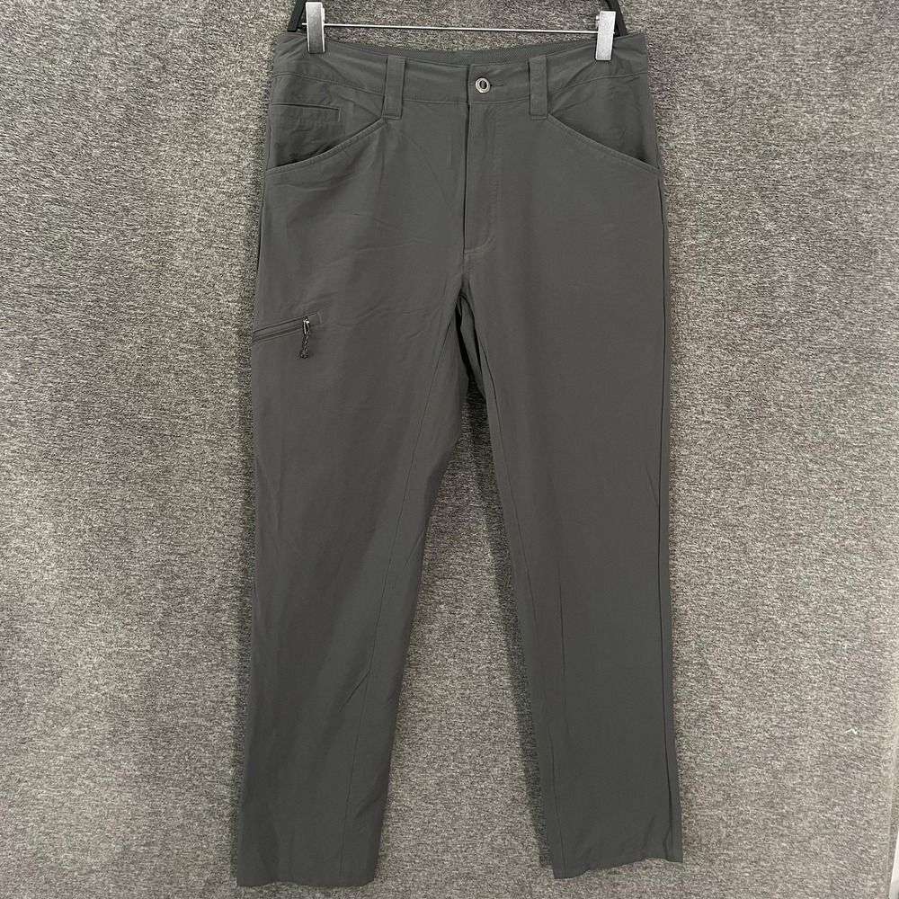 Patagonia Quandary Pants Mens 32 Forge Grey Nylon Stretch Hiking 55181 Trail